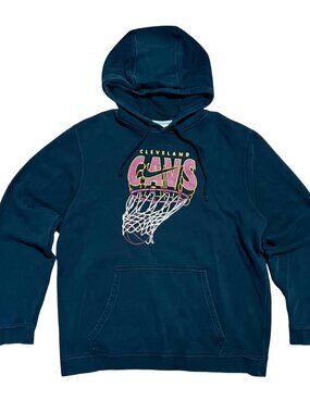 Cleveland Cavaliers Nike Swoosh Black Pullover Hoodie Sweatshirt, Men's XL